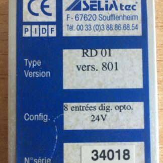 Module entrées/sorties Seliatec RD01